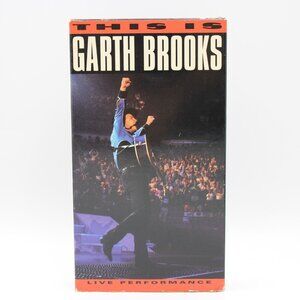 This Is Garth Brooks by Garth Brooks VHS 1992 Liberty Home Video b